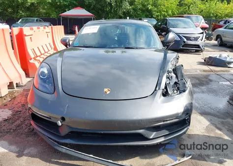 2018 Porsche 718 Cayman Gts from USA, damaged, VIN WP0AB2A80JS278434